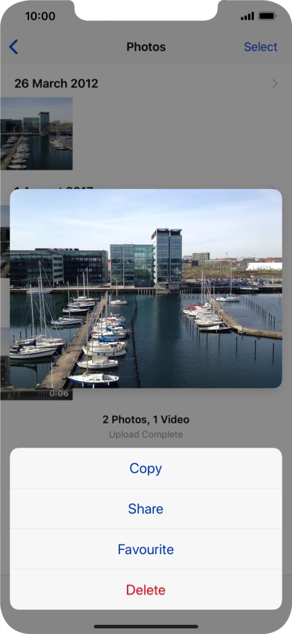 Press the required function and follow the instructions on the screen to use the selected function.
