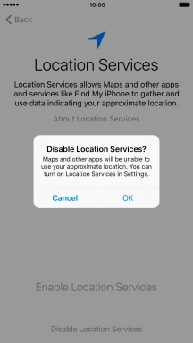 If you turn off the function, press OK.