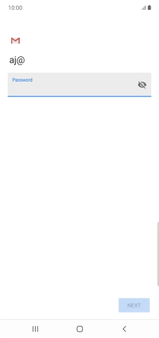 Press the field below 