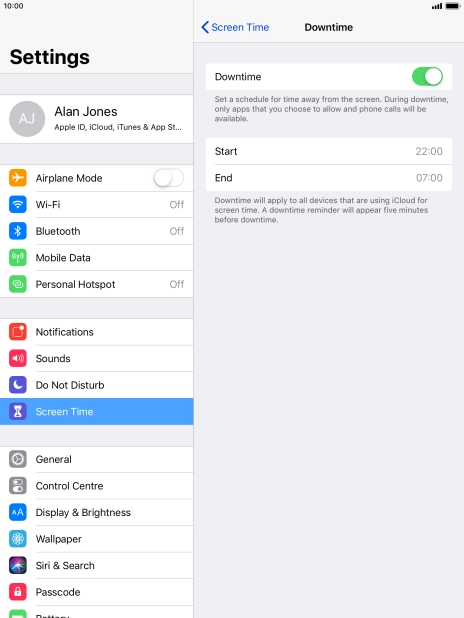 Press arrow left. Press arrow left.