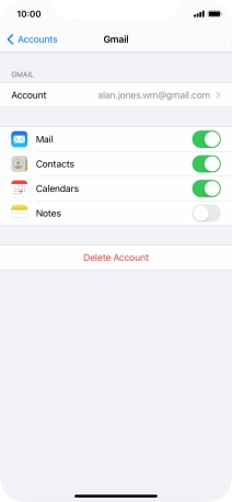 Slide your finger upwards starting from the bottom of the screen to return to the home screen.
