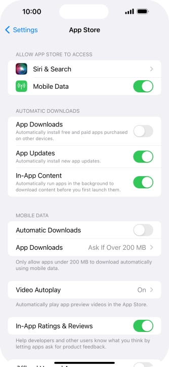 Press App Downloads.