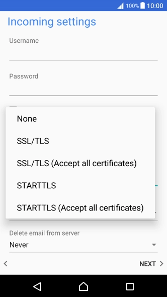 Press None. Press None.