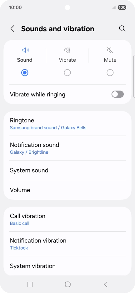 Press Ringtone.