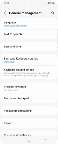 Press Date and time.