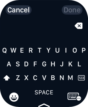 Press the input icon.