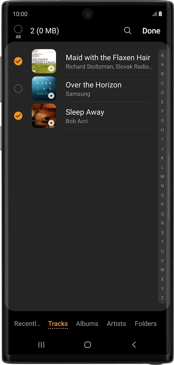 On your phone: Press Done.