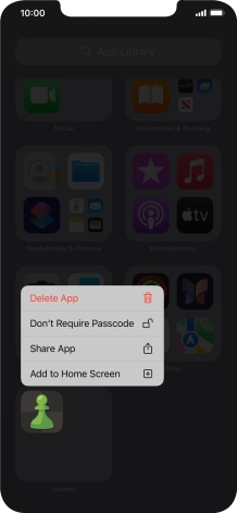 Press Don't Require Passcode.