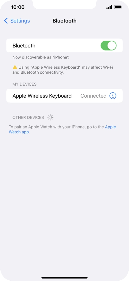 Slide your finger upwards starting from the bottom of the screen to return to the home screen.