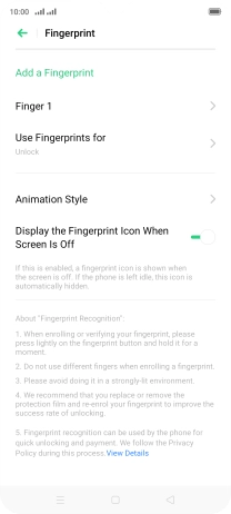 Press the Return key.