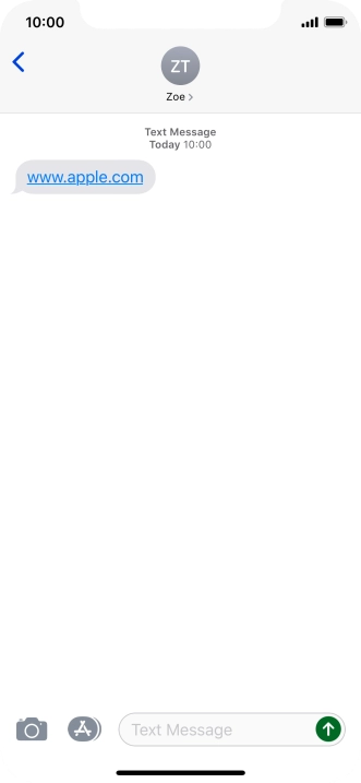 Go to the required message.