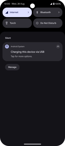 Press Tap for more options..