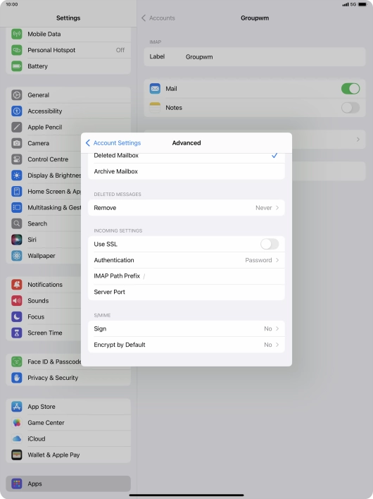 Press the indicator next to Press the indicator next to