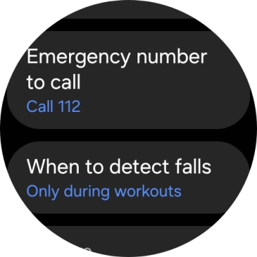 Press Emergency number to call. Press Emergency number to call.