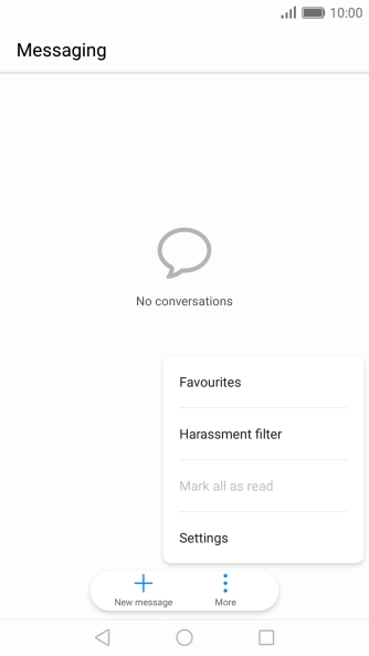 Press Settings.