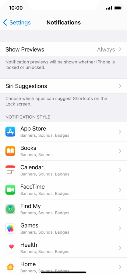 Press Show Previews.