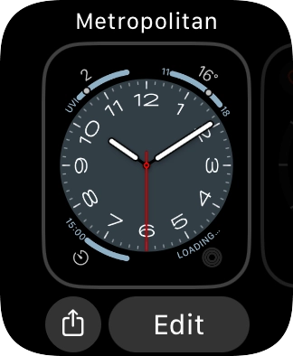 Slide your finger left on the screen.
