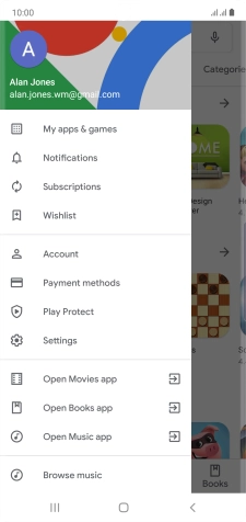 Press My apps & games.