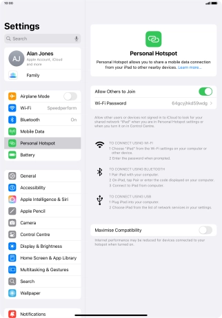 Slide your finger upwards starting from the bottom of the screen to return to the home screen.