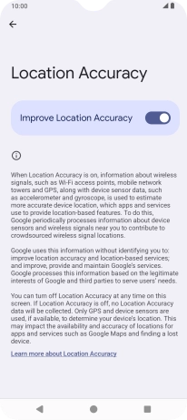 If you press the indicator next to 