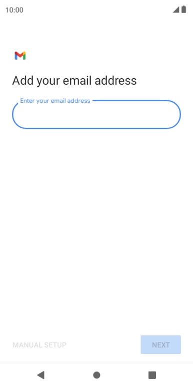 Press the field below 