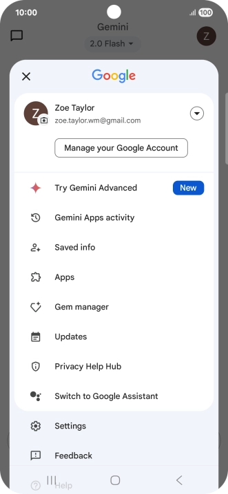 Press Settings. Press Settings.
