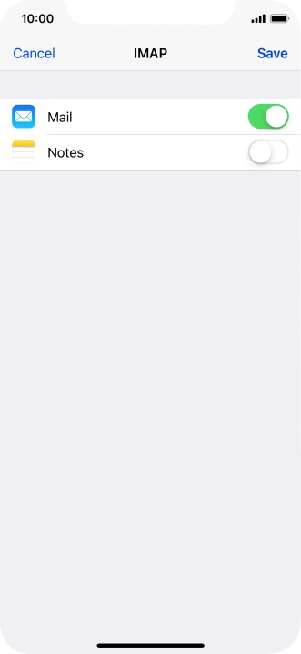 Press Save. Your email account has now been set up. To select more settings for incoming and outgoing server, proceed with the following steps.
