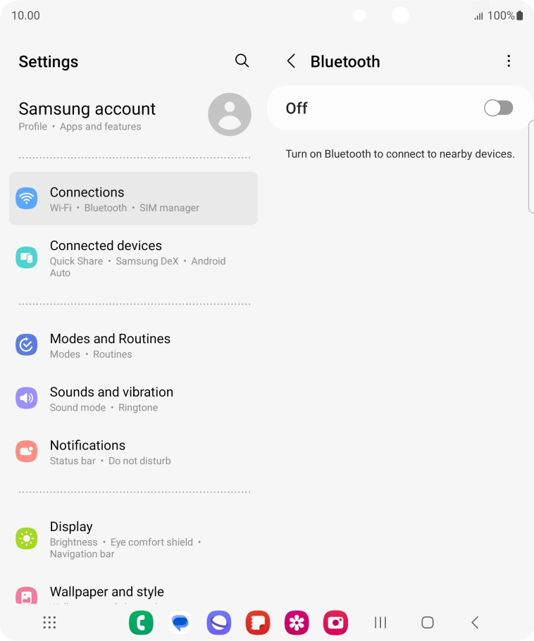 Press the indicator to turn on the function.