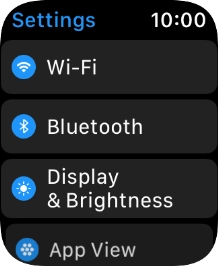 Press Bluetooth. Press Bluetooth.