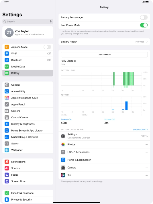 Slide your finger upwards starting from the bottom of the screen to return to the home screen.