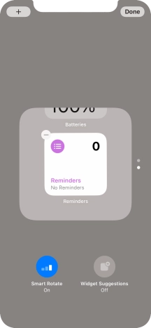 Press Smart Rotate to turn the function on or off.