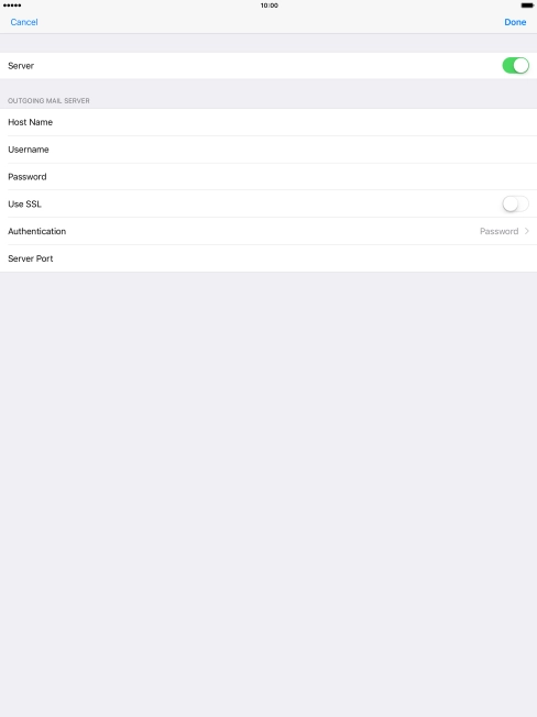 Press Authentication.