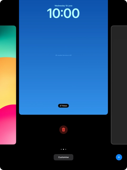 Press the delete icon. Press the delete icon.