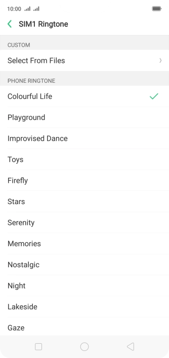 Press Select From Files.