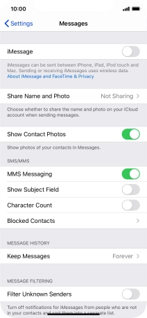Slide your finger upwards starting from the bottom of the screen to return to the home screen.