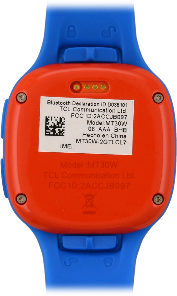 Place your smartwatch in the strap and slide the locking mechanism back into a locked position.