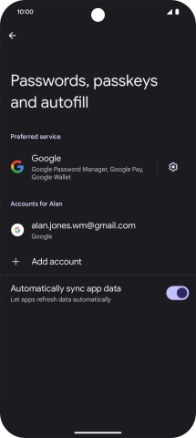 Slide your finger upwards starting from the bottom of the screen to return to the home screen.
