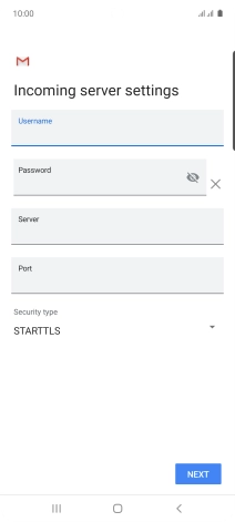 Press the field below 