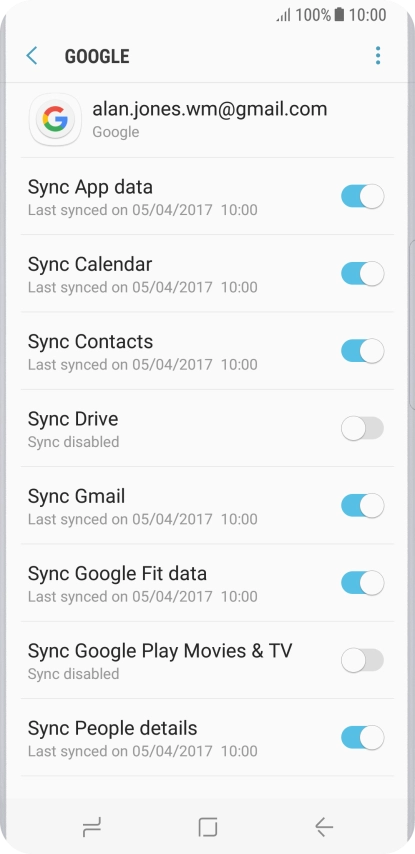Press the Home key to return to the home screen. Press the Home key to return to the home screen.