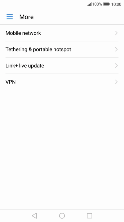 Press Mobile network.