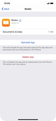 Slide your finger upwards starting from the bottom of the screen to return to the home screen.