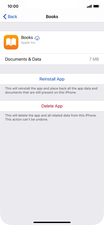 Slide your finger upwards starting from the bottom of the screen to return to the home screen.