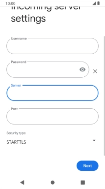 Press the field below 