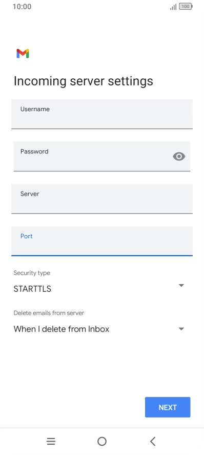 Press the drop down list below Press the drop down list below