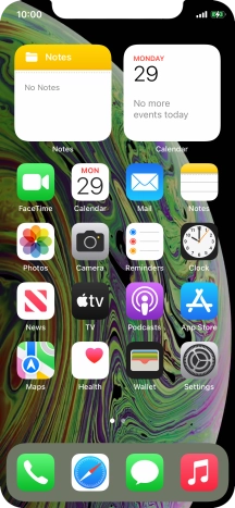 When the battery charging icon is displayed, the battery is charging.