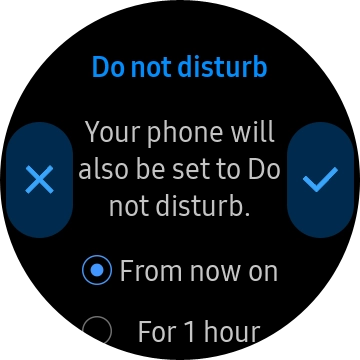 Press the required setting. Press the required setting.