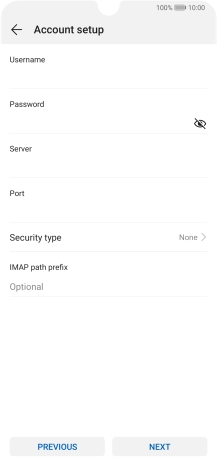 Press the field below 