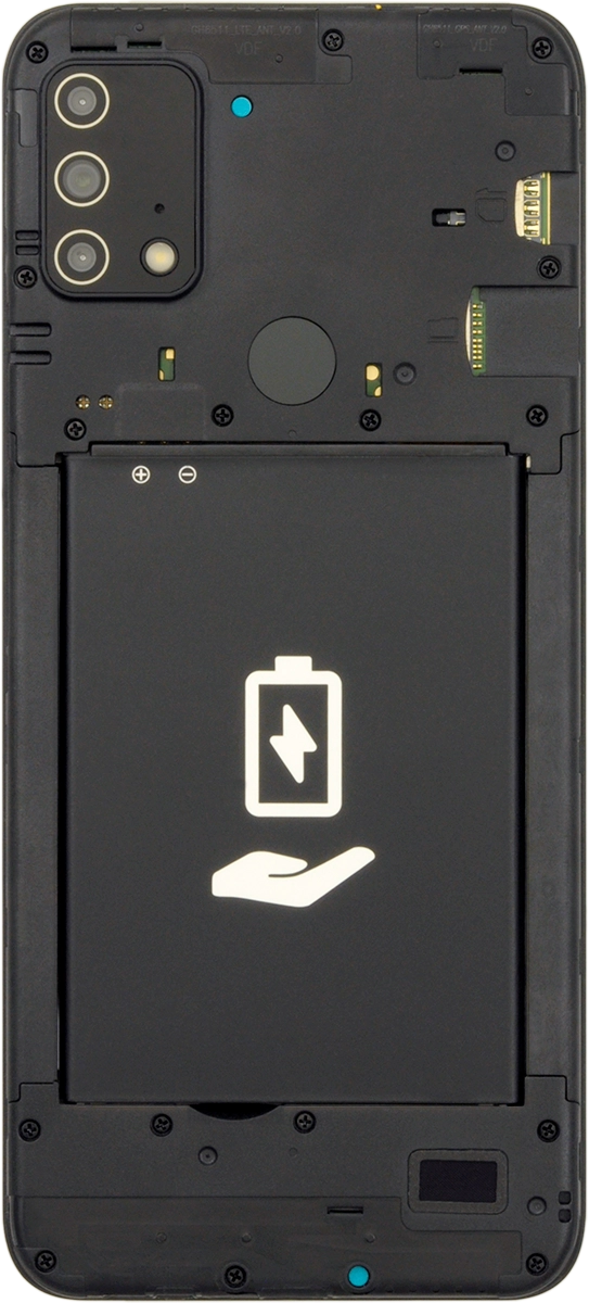 Place your SIM as illustrated next to the SIM holder.