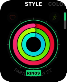 Press the Digital Crown twice to return to the home screen.