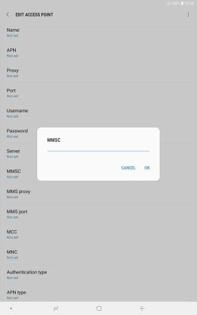 Key in http://pxt.vodafone.net.au/pxtsend and press OK.